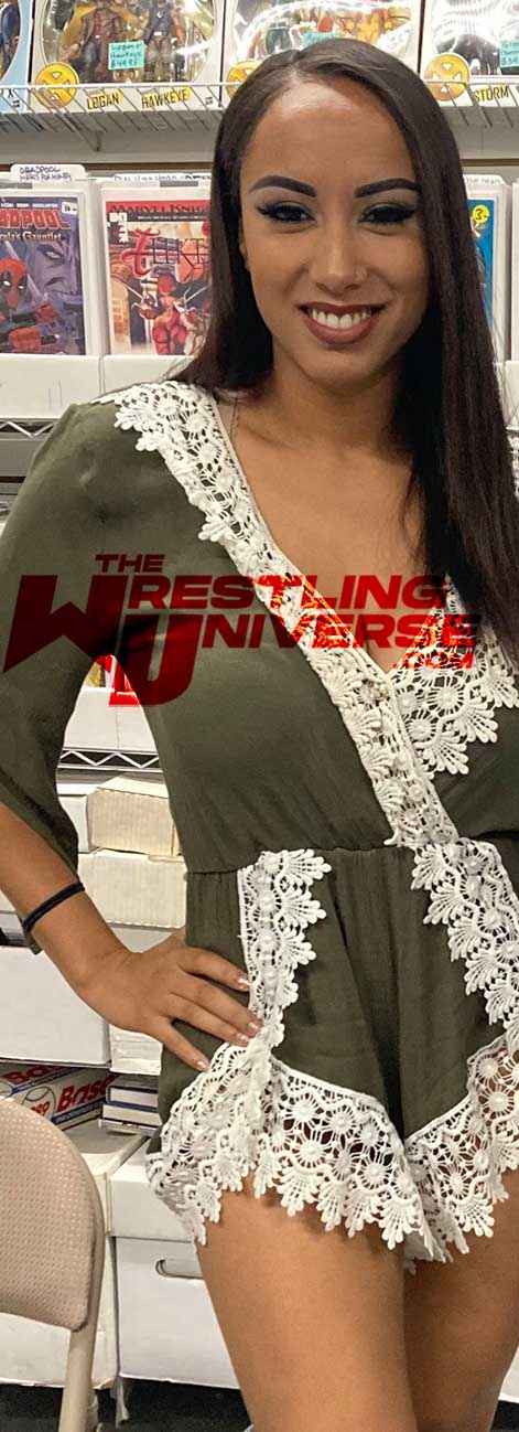 Leila Grey Pose 1 Signed Photo COA