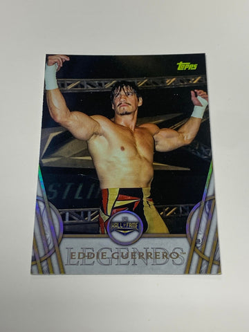 Eddie Guerrero 2018 WWE Topps Hall of  Fame Card #16