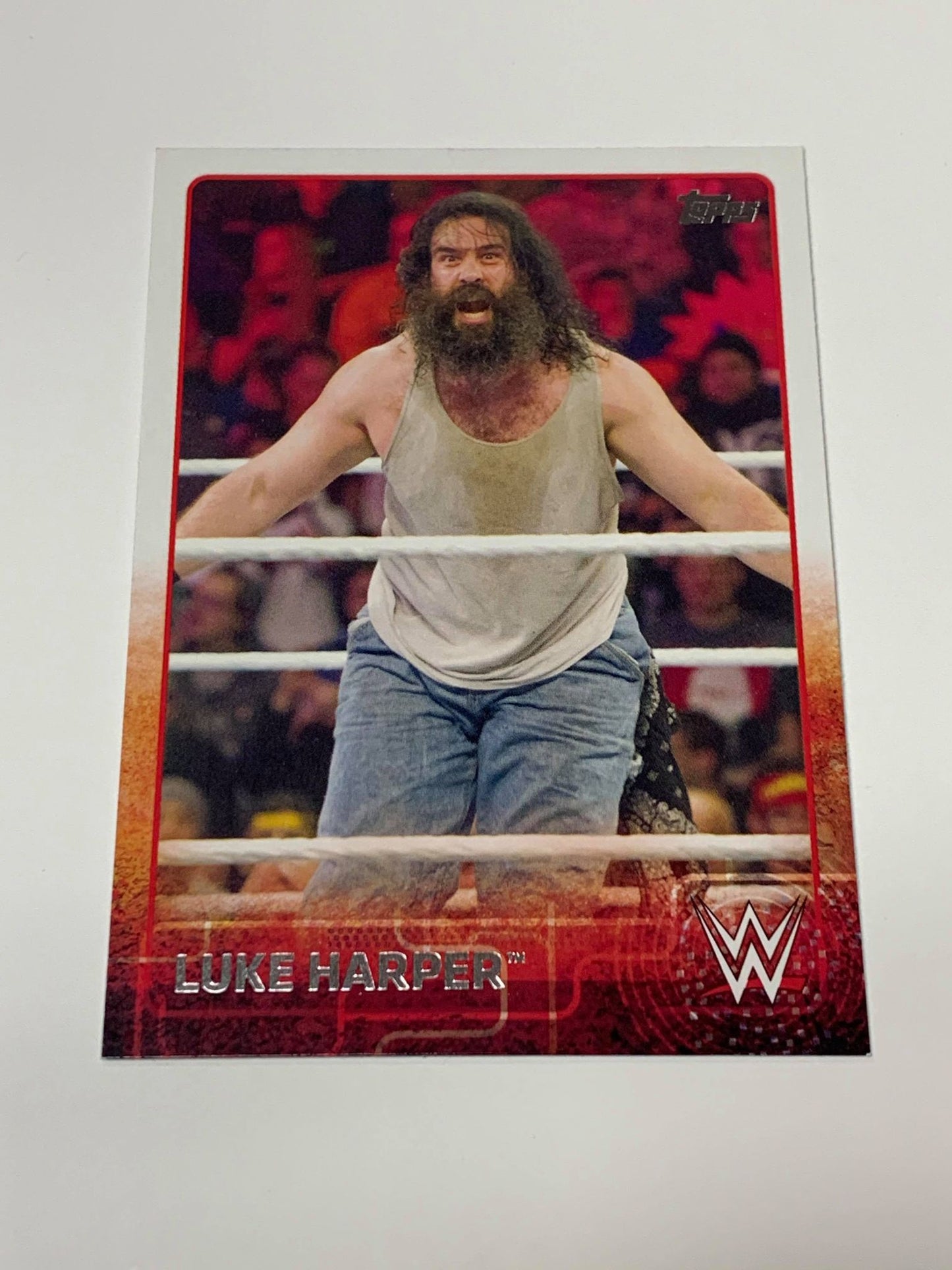 Luke Harper 2015 WWE Topps Card #49