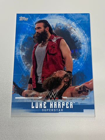 Luke Harper 2017 WWE Topps Undisputed Card #23