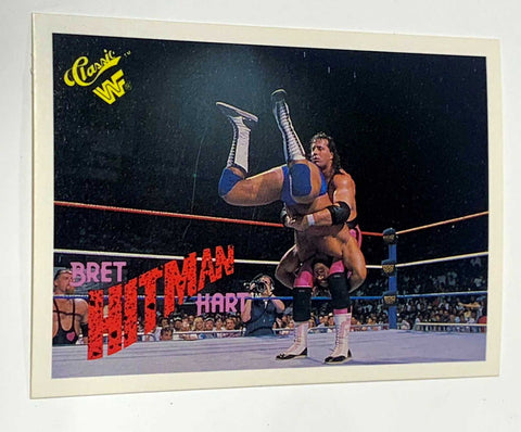 Bret Hart 1990 WWE Classic Card #45