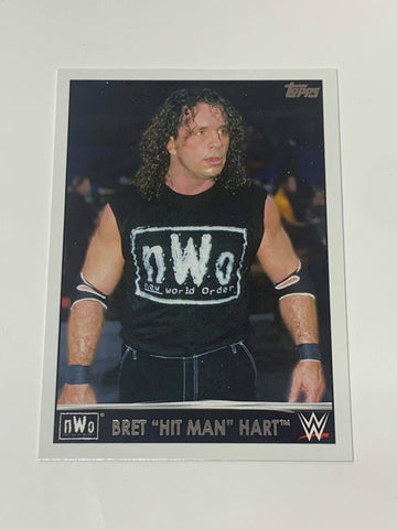 Bret Hart 2015 WWE Topps NWO Insert Card #39