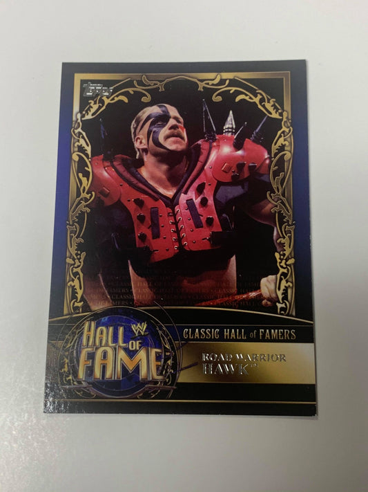 Hawk WWE 2012 Topps Hall of Fame Card