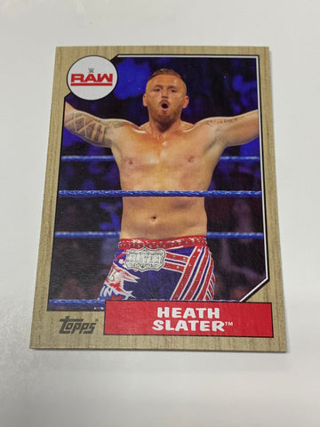 Heath Slater 2017 WWE Topps Card #49