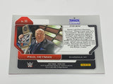 Paul Heyman 2022 WWE Panini Prizm RED REFRACTOR #55