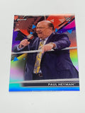 Paul Heyman 2021 Topps Finest REFRACTOR #62