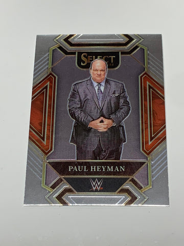 Paul Heyman 2022 WWE Panini Select Mezzanine Card #356