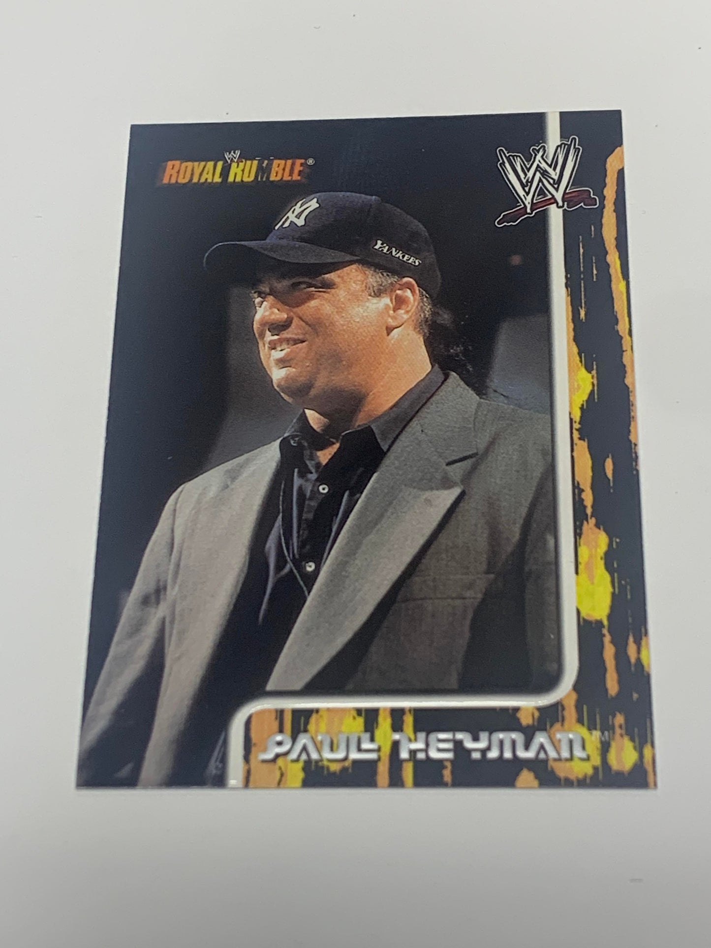 Paul Heyman 2002 Fleer Royal Rumble RC #38
