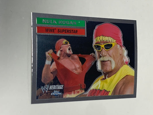 Hulk Hogan 2006 WWE Topps Chrome Heritage #12