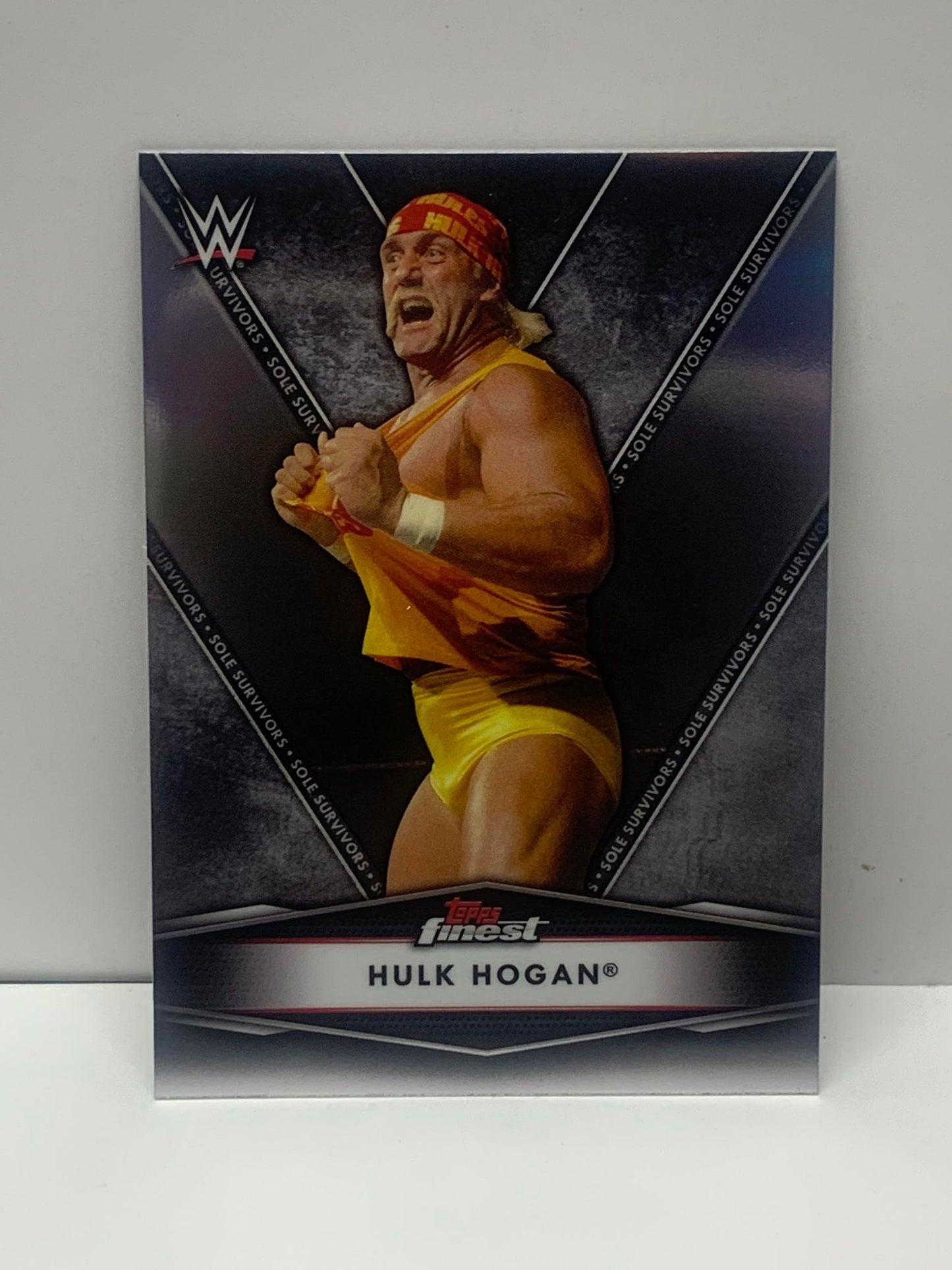Hulk Hogan 2021 WWE Topps Finest Survivor Series #SS-1