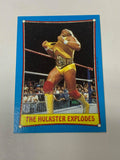 Hulk Hogan WWE 1987 Topps “The Hulkster Explodes” #26
