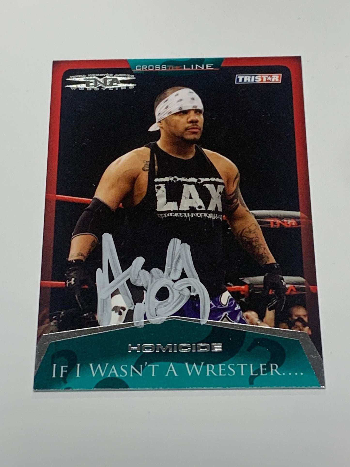 Homicide 2009 TriStar TNA Cross The Line SIGNED #39 COA