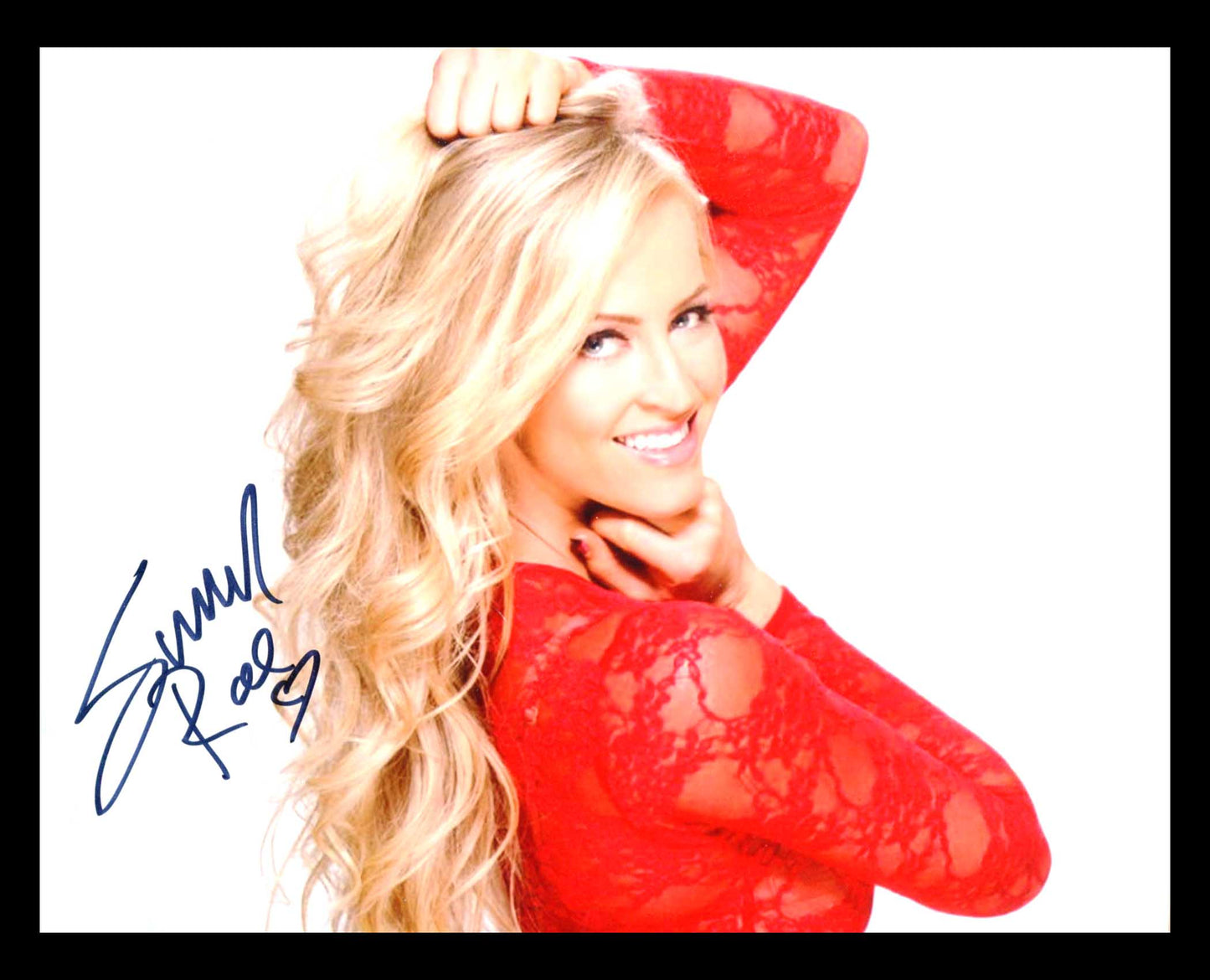 Summer Rae Pose 8 Signed Photo COA