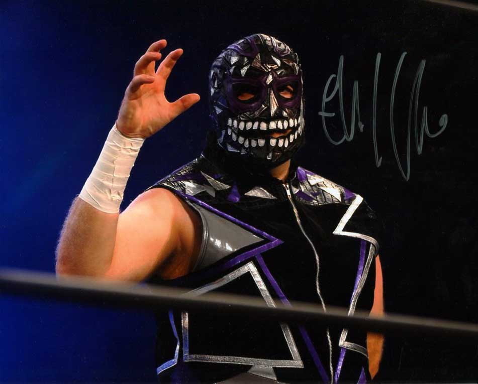 Evil Uno Pose 1 Signed Photo COA