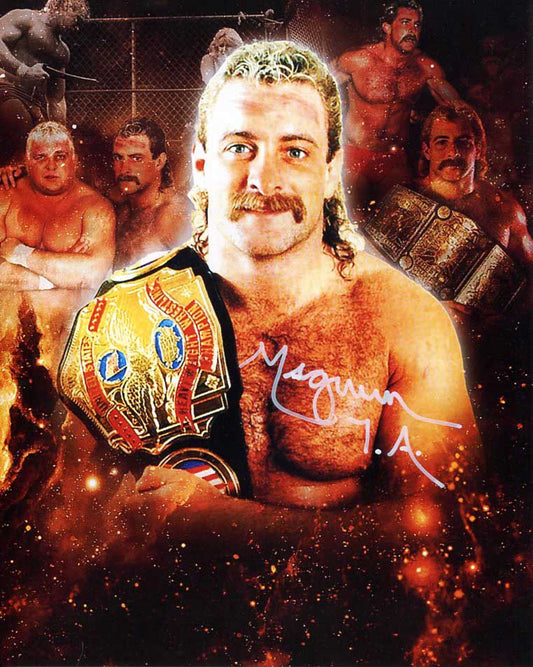 Magnum TA Pose 8 (Sig a Little Light) Signed Photo COA