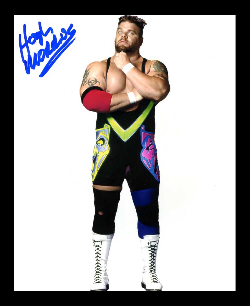 Hugh Morrus Pose 1 Signed Photo