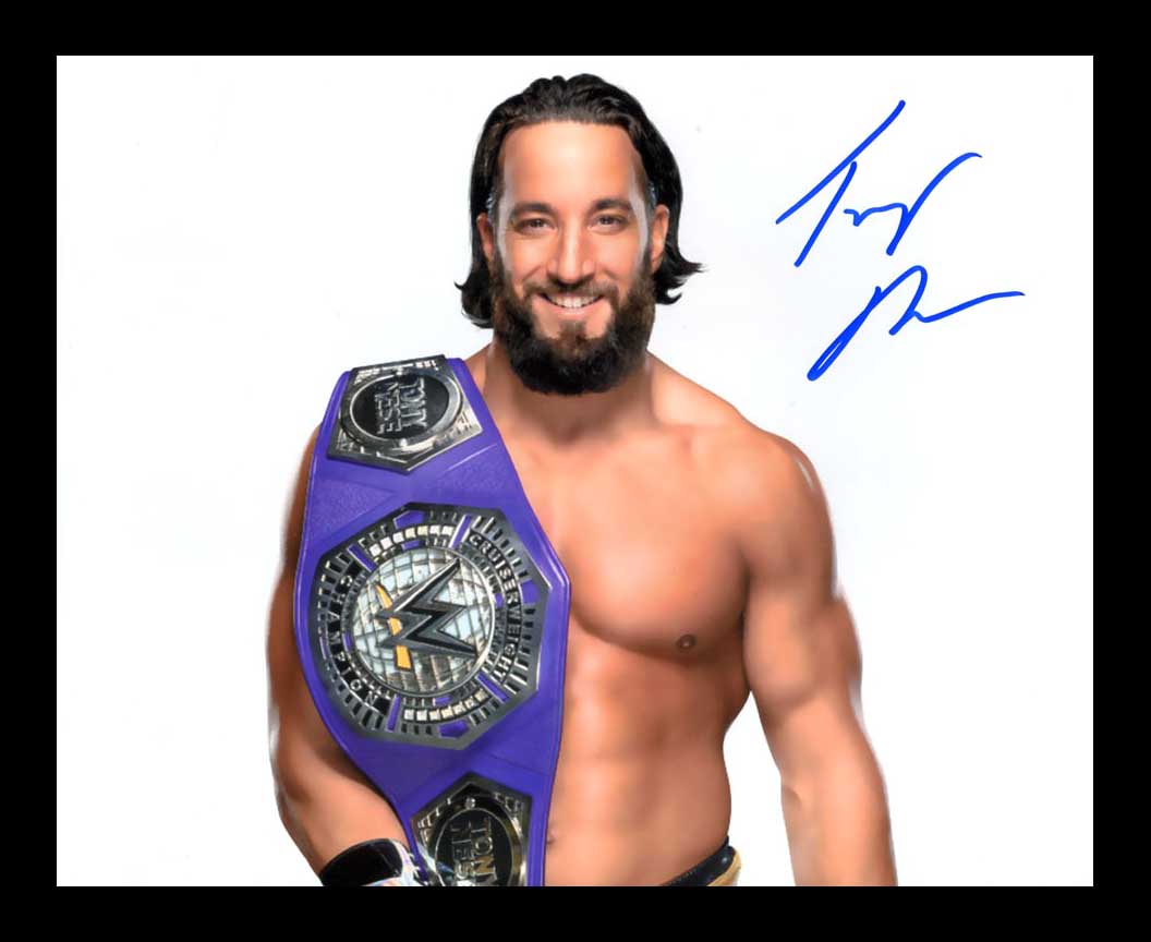 Tony Nese WWE Signed 8x10 Color Photo (Comes w/COA)