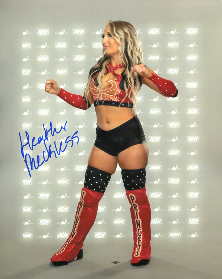 Heather Reckless Pose 1 Signed Photo COA