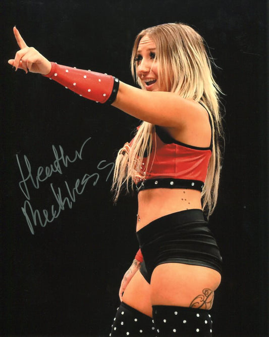 Heather Reckless Pose 2 Signed Photo COA