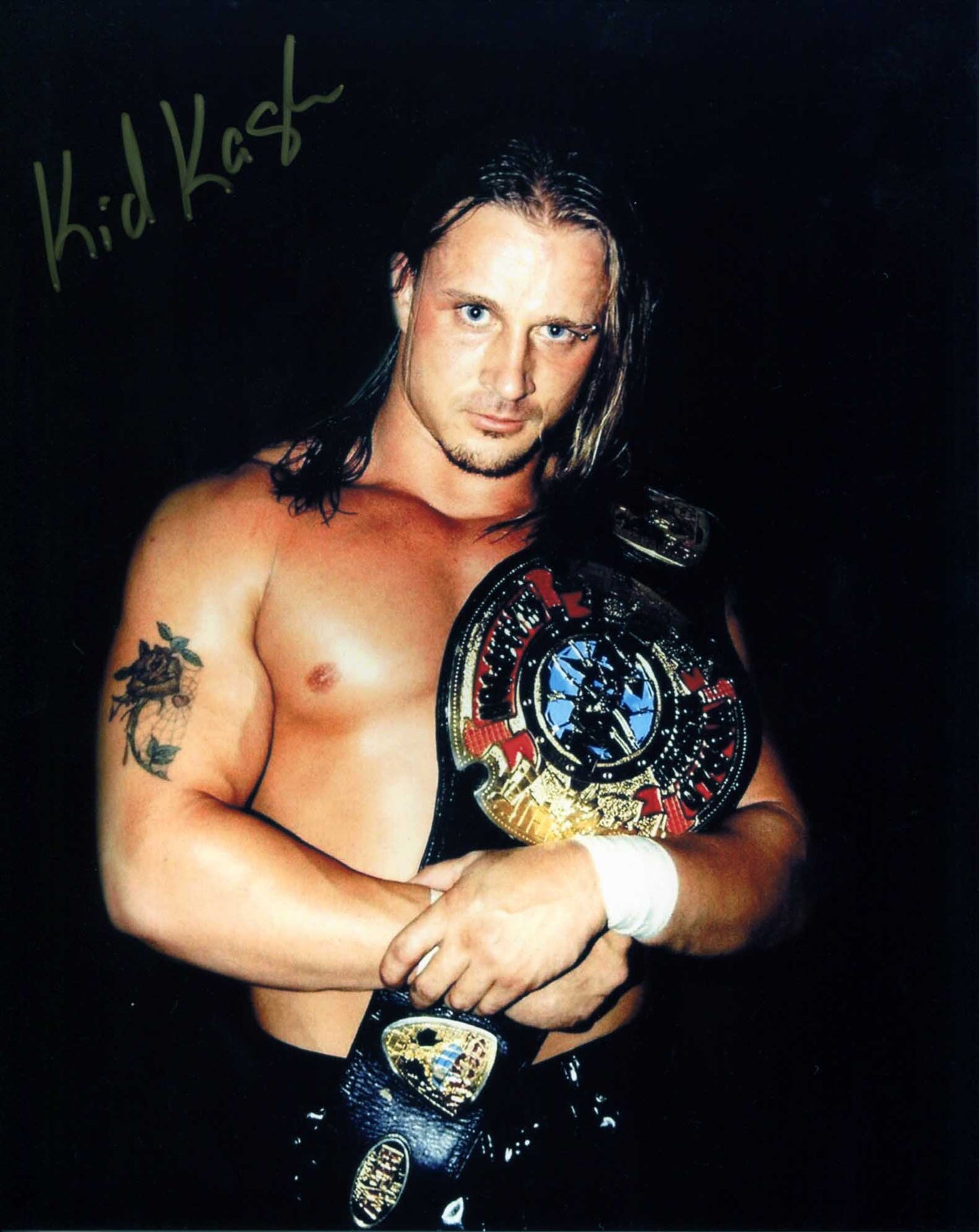 Kid Kash Pose 2 Signed Photo COA