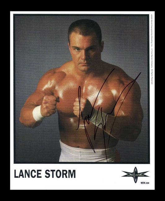 Lance Storm Signed Photo COA