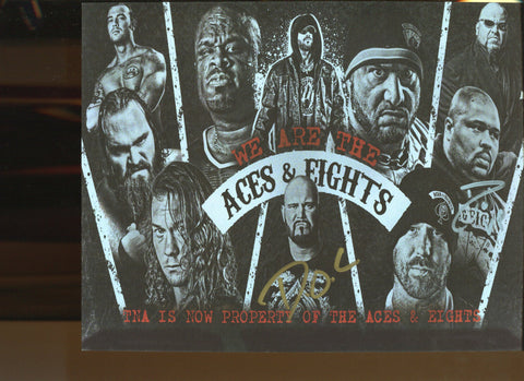 Aces & Eights D.O.C. (Gallows) & D'Lo Brown Dual Signed Photo COA