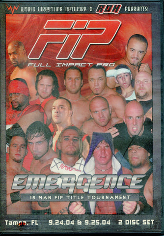 ROH Presents FIP Full Impact Pro Emergence Tampa 2004 2 Disc Set DVD