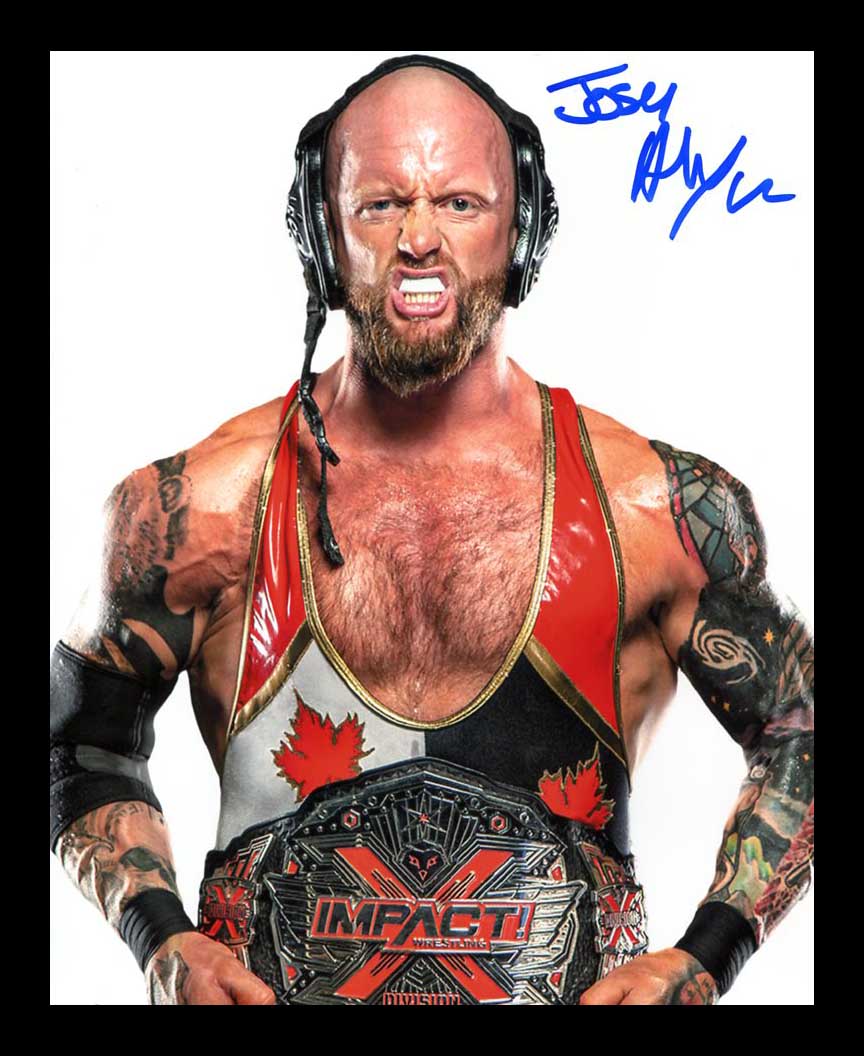 Josh Alexander Pose 1 Signed Photo COA