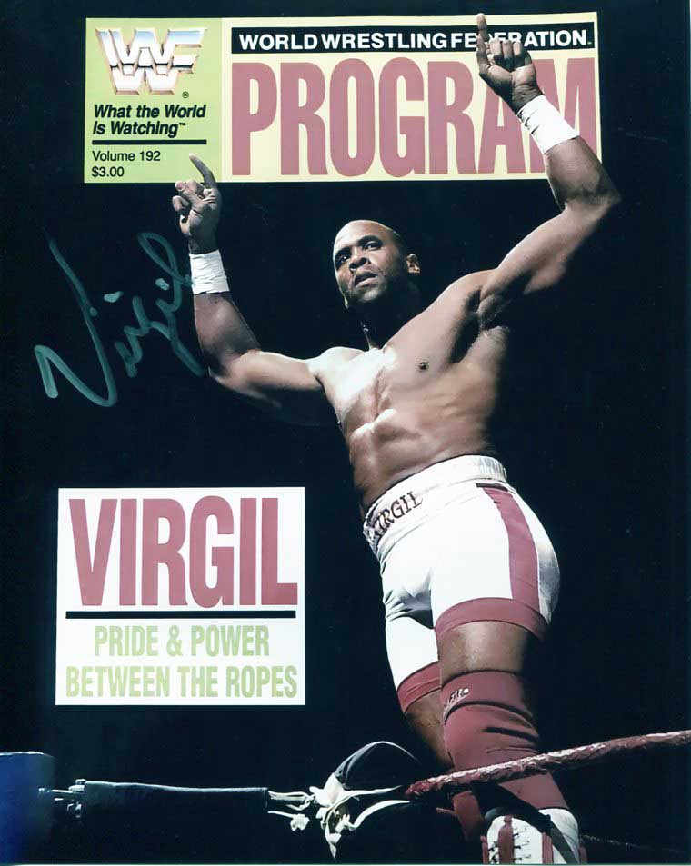 Virgil Pose 3 Signed Photo COA