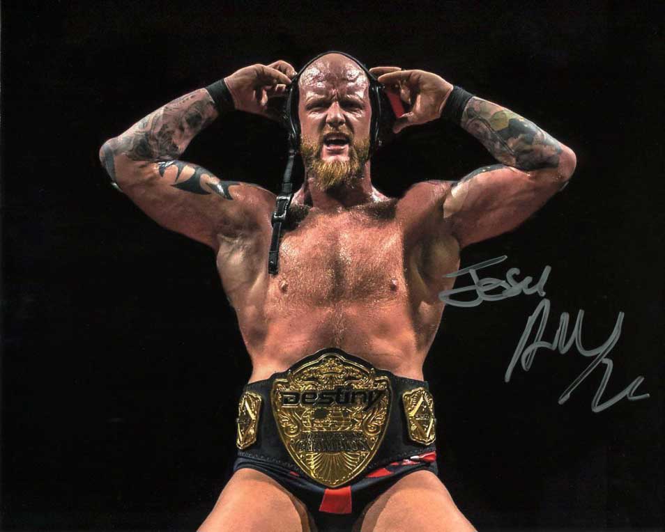 Josh Alexander Pose 2 Signed Photo COA