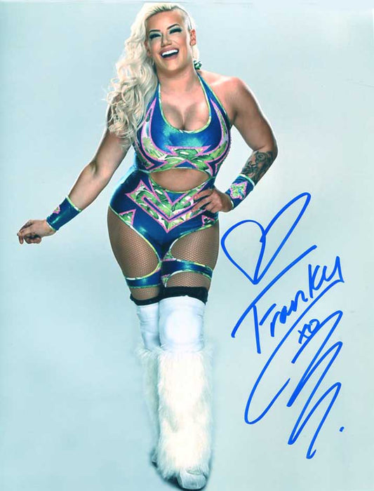 Frankie Monet (Taya Valkyrie) Pose 3 Signed Photo COA