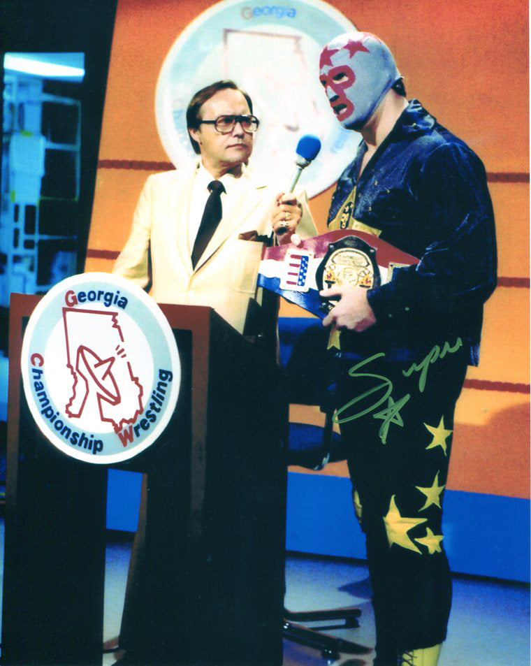 The Masked Superstar Pose 3 Signed Photo COA