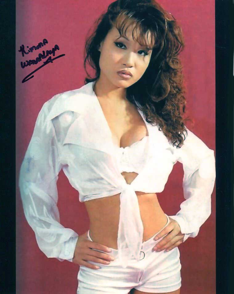 Kimona Wanalaya Pose 8 Signed Photo COA