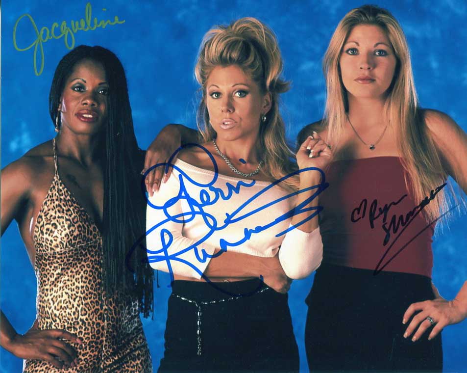 Jacqueline Terri Runnels Ryan Shamrock RARE Triple Signed Photo COA