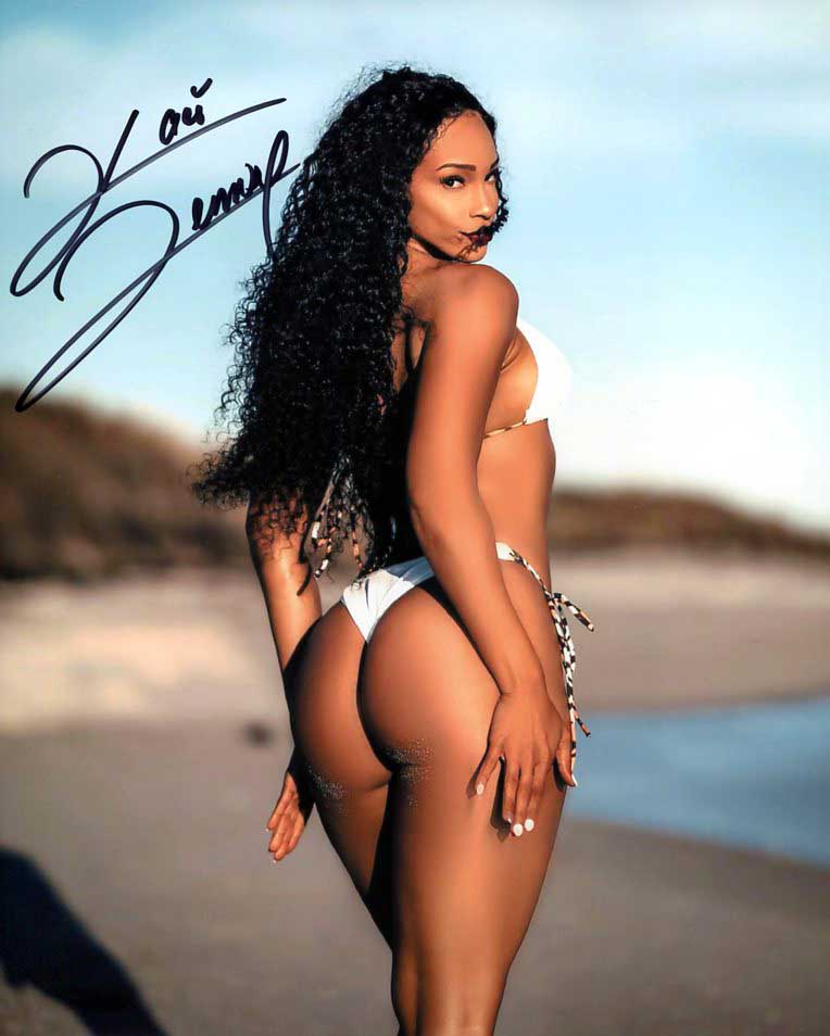 Kaci Lennox Pose 2 Signed Photo COA