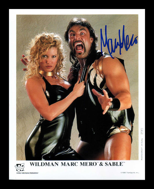 Marc Mero Pose 2 Signed Photo COA