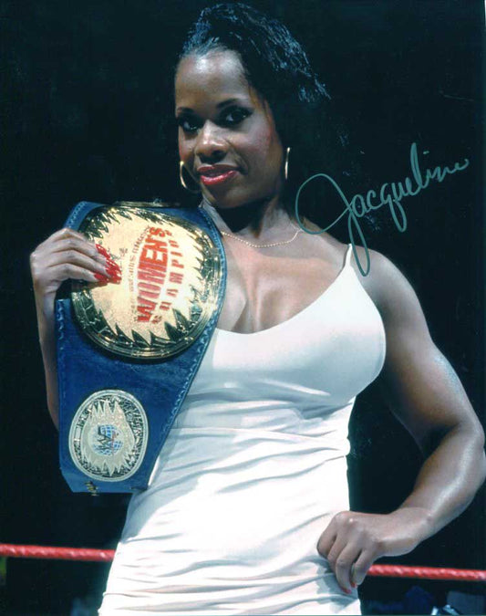 Jacqueline Moore Pose 3 Signed Photo COA