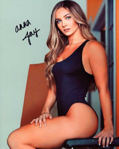 Anna Jay Pose 1 Signed Photo COA