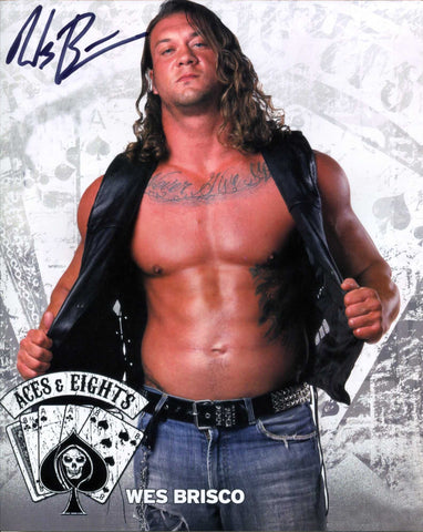 Wes Brisco (Aces & Eights) Pose 1 Signed Photo