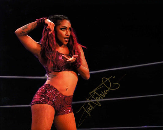 Red Velvet AEW Pose 3 Signed Photo COA