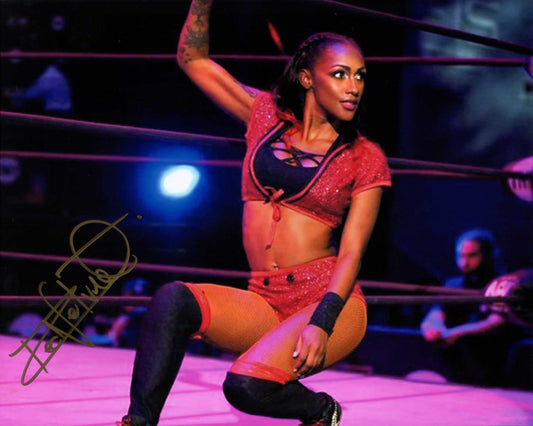 Red Velvet AEW Pose 2 Signed Photo COA