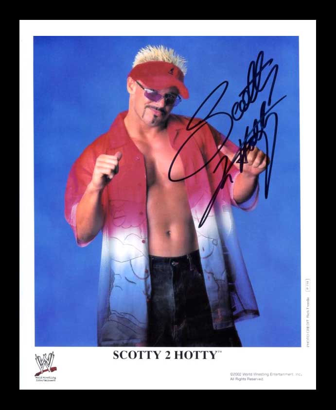 Scotty 2 Hotty Pose 2 Signed Photo COA