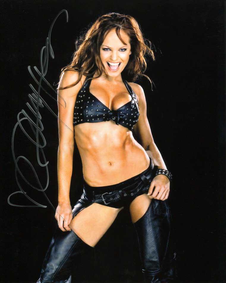 Christy Hemme Pose 1 Signed Photo COA
