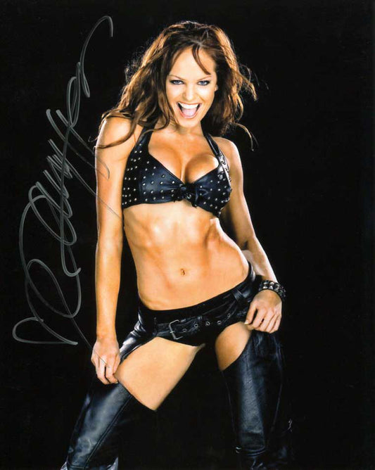 Christy Hemme Pose 1 Signed Photo COA