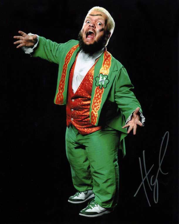 Hornswoggle Swoggle Pose 14 Signed Photo COA