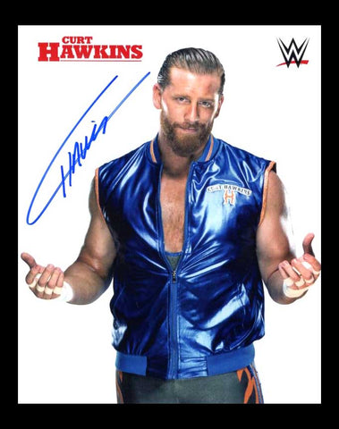 Curt Hawkins Pose 1 Signed Photo COA