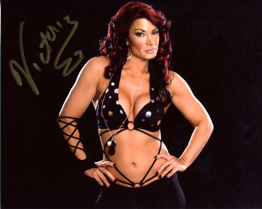 Victoria Pose 3 (Gold or Silver Ink) Signed Photo COA