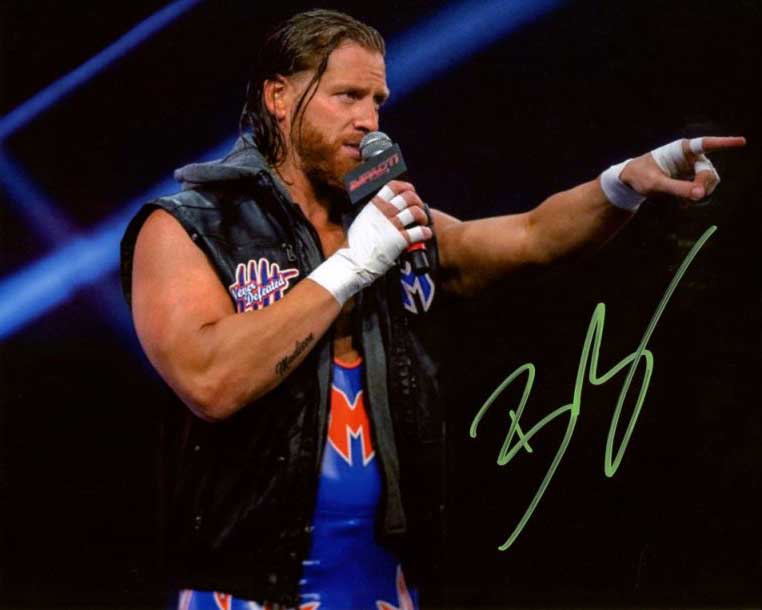 Brian Myers (Curt Hawkins) Pose 1 Signed Photo COA – The Wrestling Universe