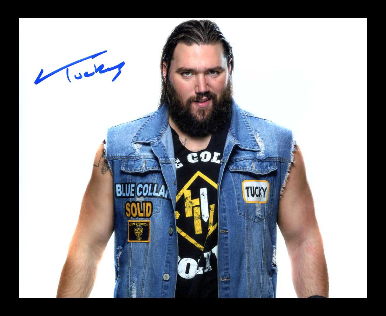 Tucker Pose 2 Signed Photo