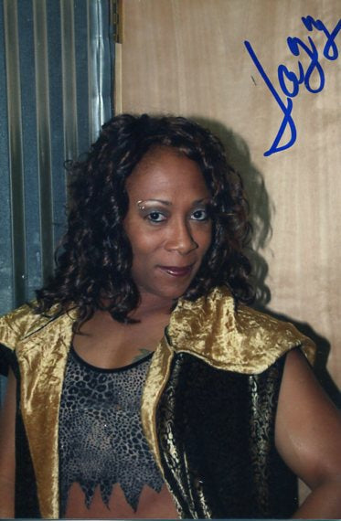 Jazz Signed Candid Photo (4x6 Size) Pose 2
